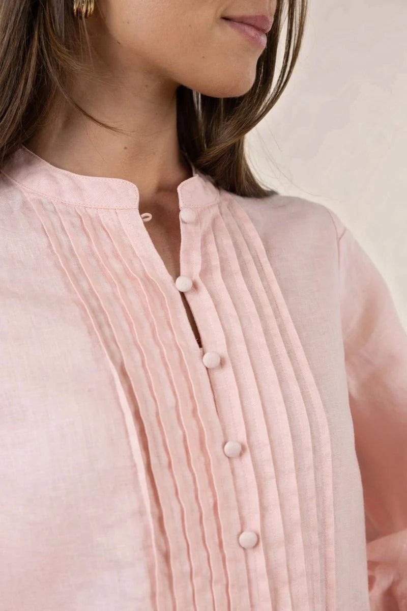 Hazel Blouse Soft Pink