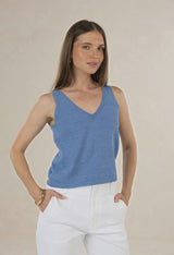 Amour Tank Blue