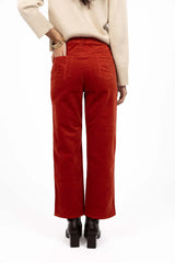 Va Va Velour Pants Rust