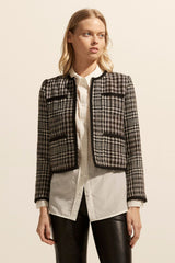 Zoe Kratzmann Patron Jacket Check Boucle