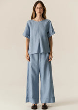 Saga Top Blue