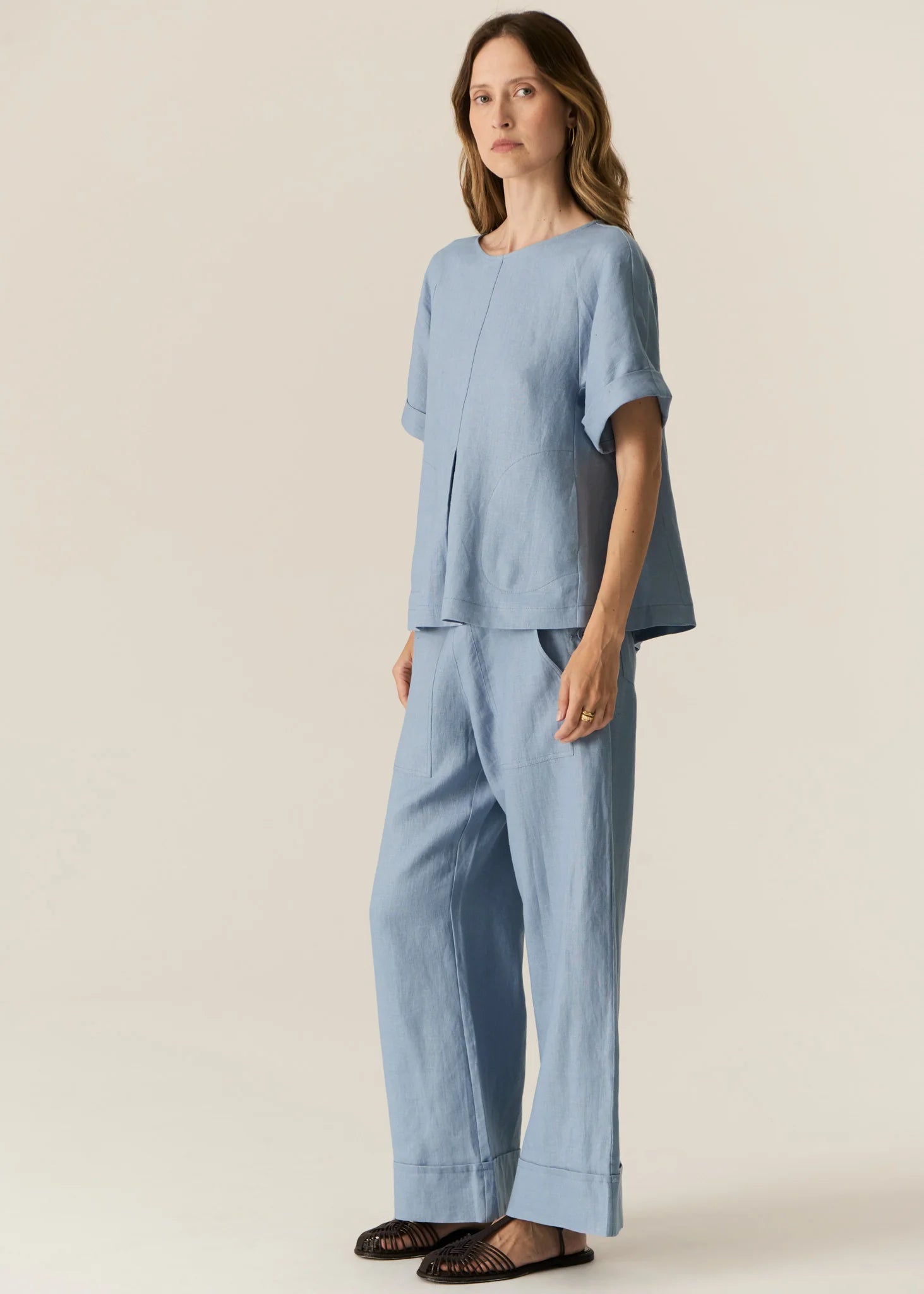 Saga Top Blue