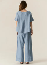 Saga Top Blue