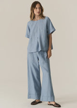 Saga Top Blue
