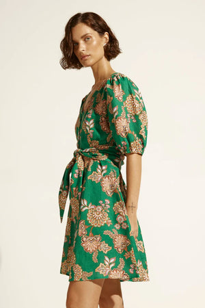 Zoe Kratzmann Quota Dress K'gari Palm Green