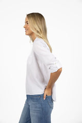 Leni Shirt White
