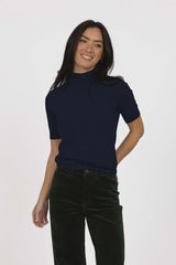 Vera Top Indigo