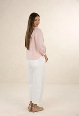 Hazel Blouse Soft Pink