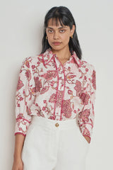 Serenade Top Rose Paisley