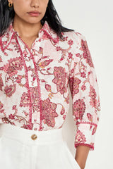 Serenade Top Rose Paisley