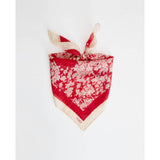 Silk  Scarf Red