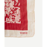 Silk  Scarf Red