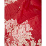 Silk  Scarf Red