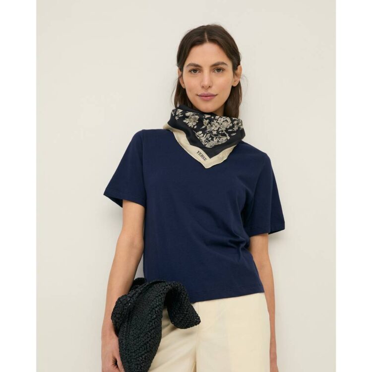 Silk Scarf Black