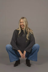 Anchor Sweater Charcoal