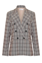 Spurt Jacket Mousse Check
