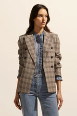 Spurt Jacket Mousse Check