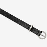 Status Anxiety Happens All The Time Belt Black Silver