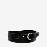 Status Anxiety Happens All The Time Belt Black Silver