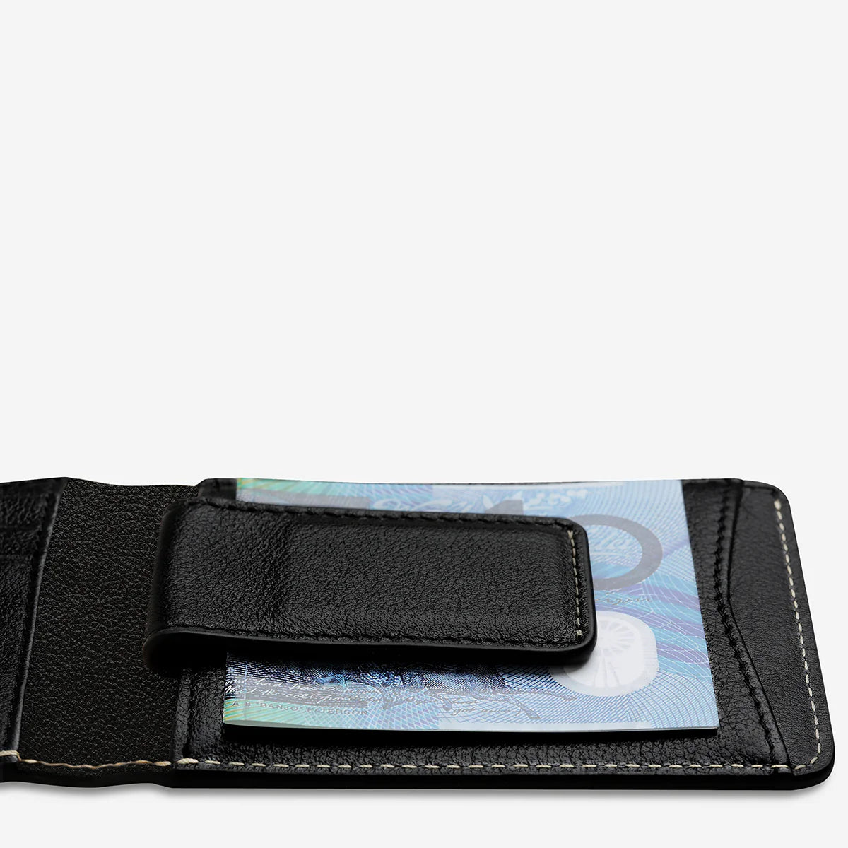 Status Anxiety Ethan Wallet Black