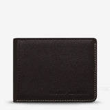 Status Anxiety Ethan Wallet Chocolate