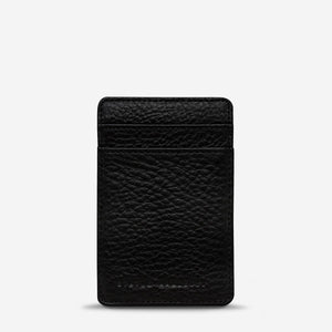 Status Anxiety Flip Wallet in Black