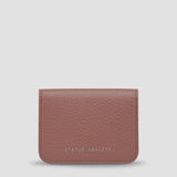 Miles Away Wallet in Dusty Rose