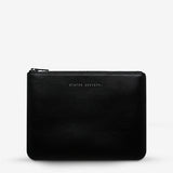 Status Anxiety New Day Clutch Wallet Black