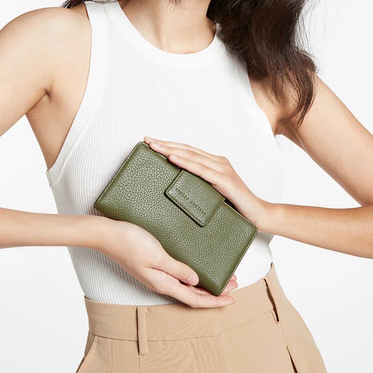 Status Anxiety Ruins Wallet in KHAKI
