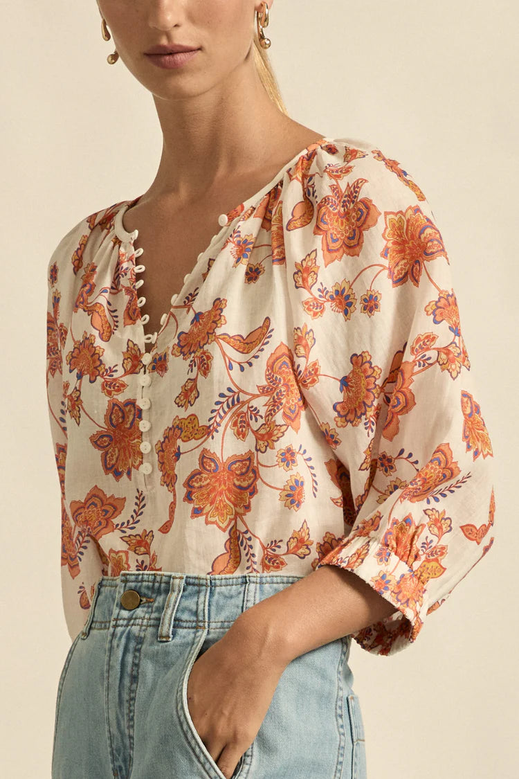 Tranquil Top Orchard Botanic Print