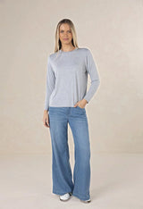 Prophecy Long Sleeve Tee Grey Marle