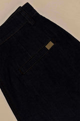 Ivy Denim Shorts Dark  Blue