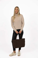 Ribbed Sweater Birch Mix