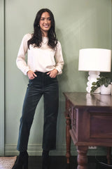 Va Va Velour Pants Pine