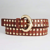 Hollstar Sadie Leather Belt in Tan