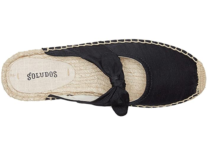 Soludos Alma Espadrille Mule Black