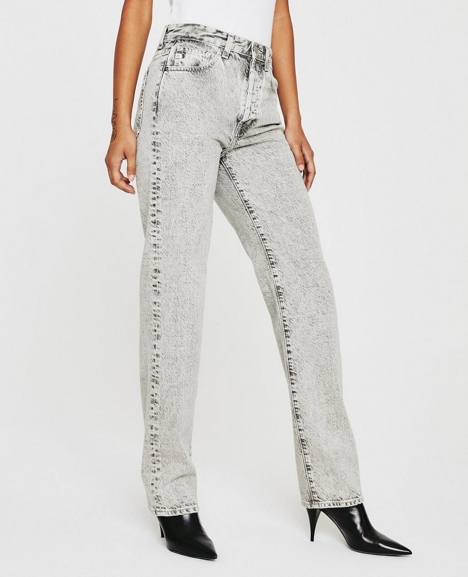 AG Alexxis Straight Jean in Chalkboard
