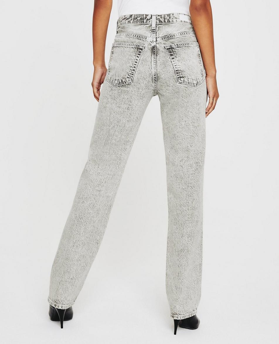 AG Alexxis Straight Jean in Chalkboard