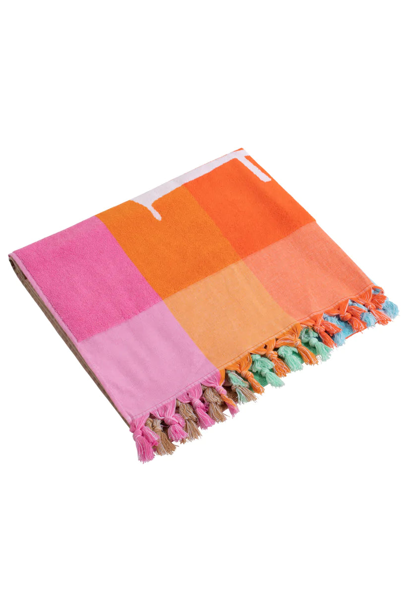 Tigerlily Kaleho Towel Multi Stripe
