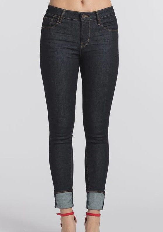 Cult of Individuality Gypsy High Rise Jean in Rinse