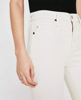 AG Mari Crop White Cream Jeans