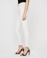 AG Mari Crop White Cream Jeans