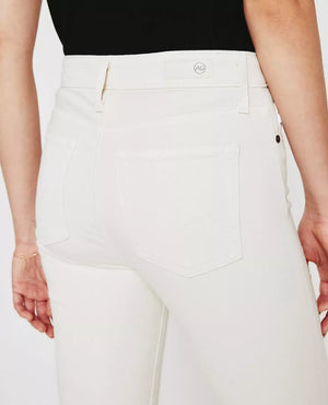 AG Mari Crop White Cream Jeans