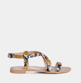 Ivy Lee Sierra Faux Python Sandal