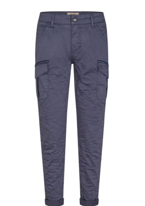 Mos Mosh Camille Cargo Fall Pant in Ombre Blue