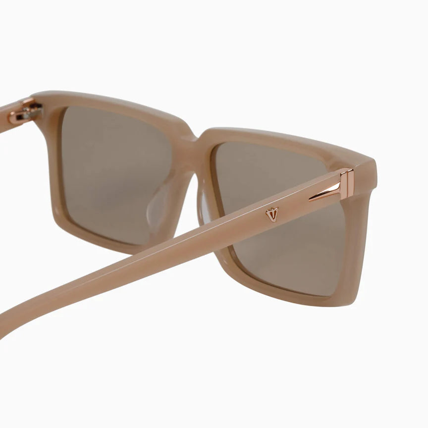 Valley Eyewear Conviction Bone Rose Gold