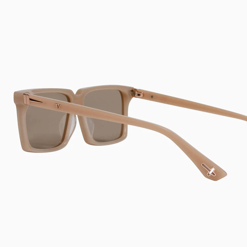 Valley Eyewear Conviction Bone Rose Gold