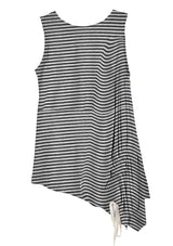 Pol Aria Linen Stripe Tank