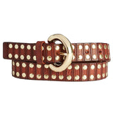 Hollstar Sadie Leather Belt in Tan