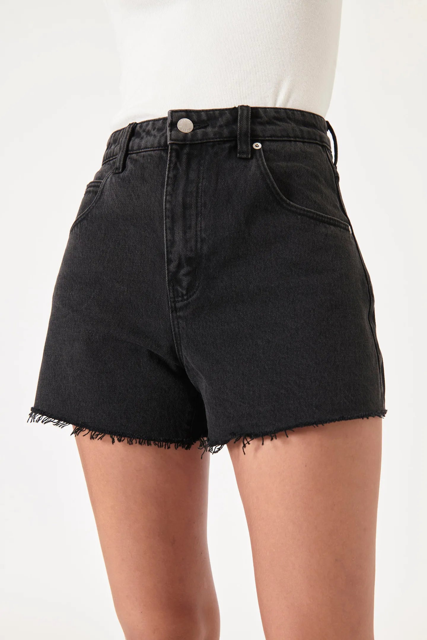 Rollas Mirage Shorts in Stone Black